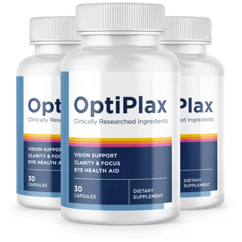 OptiPlax Eye Health Support — 3 Bottle / 90 Day Pack