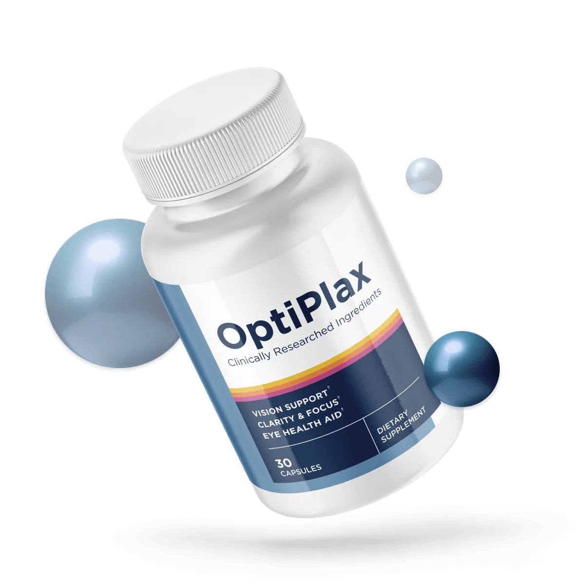 OptiPlax Eye Health Support — Front Label